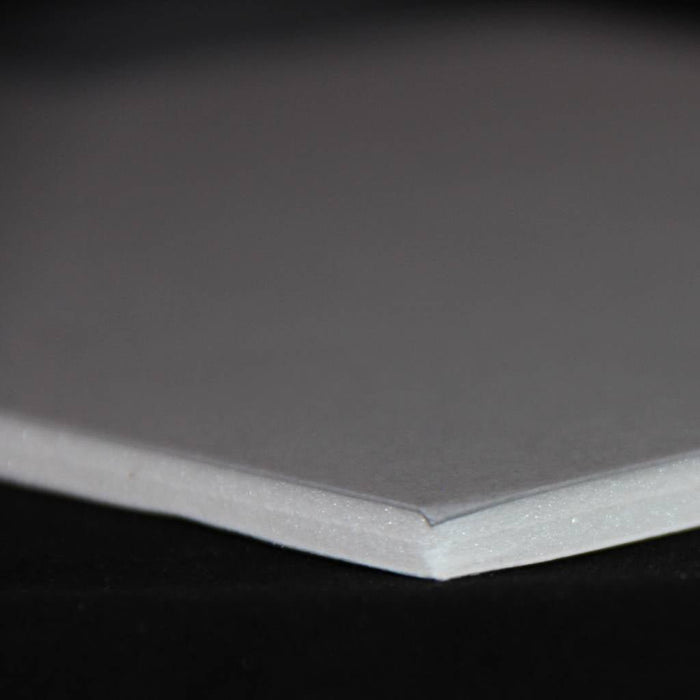 Premium foamboard 5mm 100x140 wit/grijs (20 platen) - foamboarden.nl