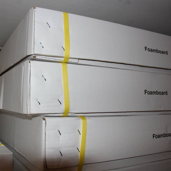 Premium foamboard 5mm A3 zwart/grijs (10 platen) - foamboarden.nl