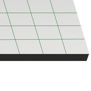 Zelfklevend foamboard 5mm 50x70 zelfklevend/zwart (25 platen) - foamboarden.nl